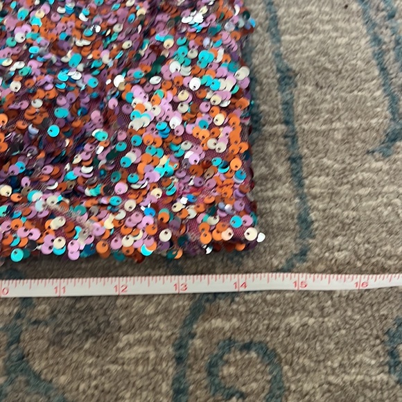 BNWOT Free People Sequin Top - Picture 5 of 6